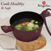 TITANIUM POT WITH LID 30cm BERLINGER HAUS BH-8043 LEONARDO