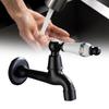 Basin Bathtubs Sink Faucet Brass Single Cold Water Mop Faucet Outdoor Garden Water Tap Wall Mounted Basin Tap Enduring