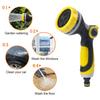 Water Hose Nozzle Sprayer Thumb Control 10 Modes Heavy Duty Washing Garden Watering Hose Spray Nozzle Yard Supply