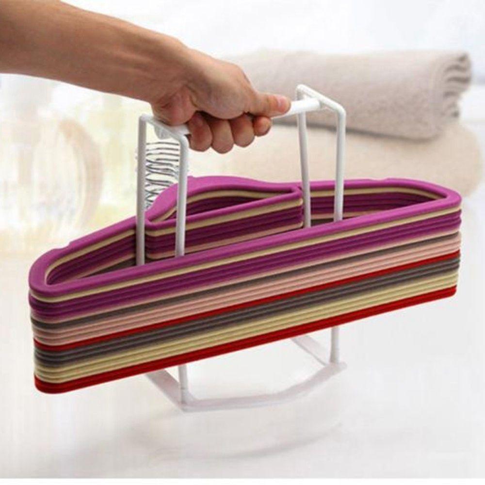 Practical Rack Laundry Products Organize Rack Hanging Clothes Hanger Storage Home Hanger Storage