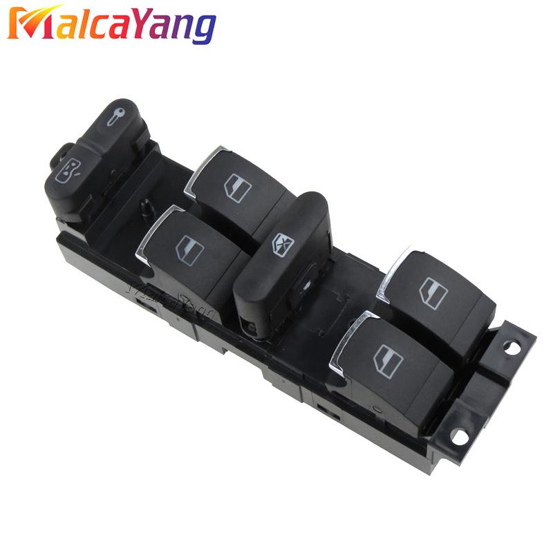 For Volkswagen VW MK4 Bora Seat Skoda Octavia MK1 Fabia Toledo Superb Window Panel Master Control Switch 1J4959857 1J4959857D