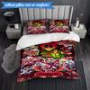 3PCS Fantasy Creatures Hotel  Bedding Set,Including 1pc Duvet Cover And 2pcs Pillowcases Perfect for Bedroom, Dormitory, Fan Christmas gift