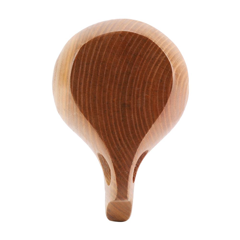 Hölzerne Kaffeetasse Tragbare Outdoor Holz Trinktasse mit Henkel für Bar Restaurant Café Hotel Heim- und Reisegebrauch