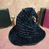 1pc Witch Hat Halloween Witch Hat Sequin Hexenbiest Hat Scene Atmosphere Holiday Party Dress Up Hat Party Accessories