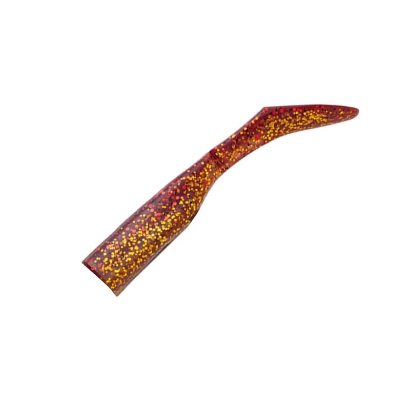 Major Craft Worm Hamaou Shad Tail inch Red Gold HMO SHAD 3.5 #6