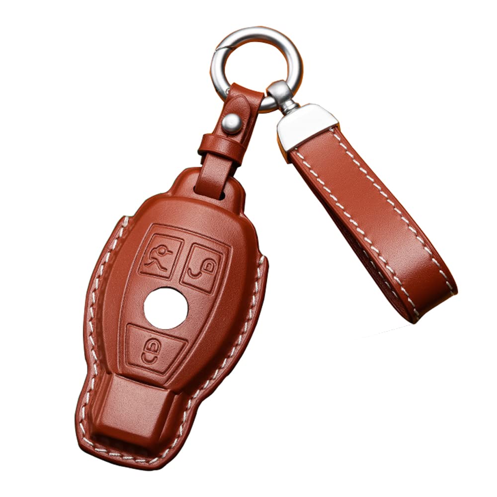 Compatible with Benz Exclusive Smart Key Case Key Cover Holder E Class S Class
