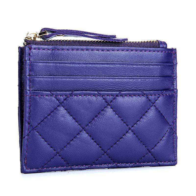 Soft Change Bag, Zipper Coin Bag Wholesale, New Diamond Embroidered Card Bag, Thin Bank Card Holder.