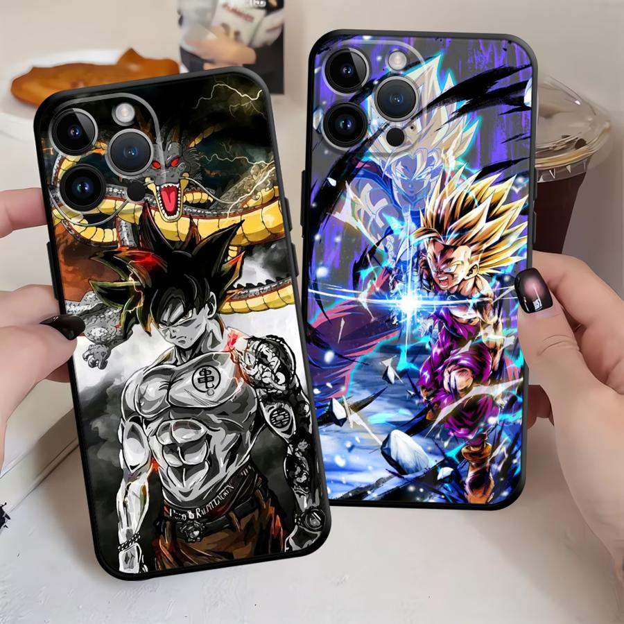 Funda Phone Cover Phone Case for Apple iPhone 11 17 Pro Max 15 Pro 7 8 XR XS MAX 16 12 Air 14 13 Goku Cool Dragon Ball