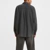 Levis Solid Color Wash Single Button Casual Long Sleeve Shirt Men shirts Smoke-Gray A3404-0004