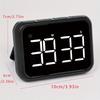 1pc Digital Kitchen Timer, LED Electronic Countdown with Adjustable, Plastic, Battery Operated 3 AAA Not Included, Clear Display for Cooking Learning