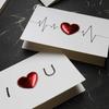 Karten Valentinstag Geschenk Liebe Postkarte Hochzeitseinladung Grußkarten Jahrestag für Sie Valentinstagskarte Partyzubehör