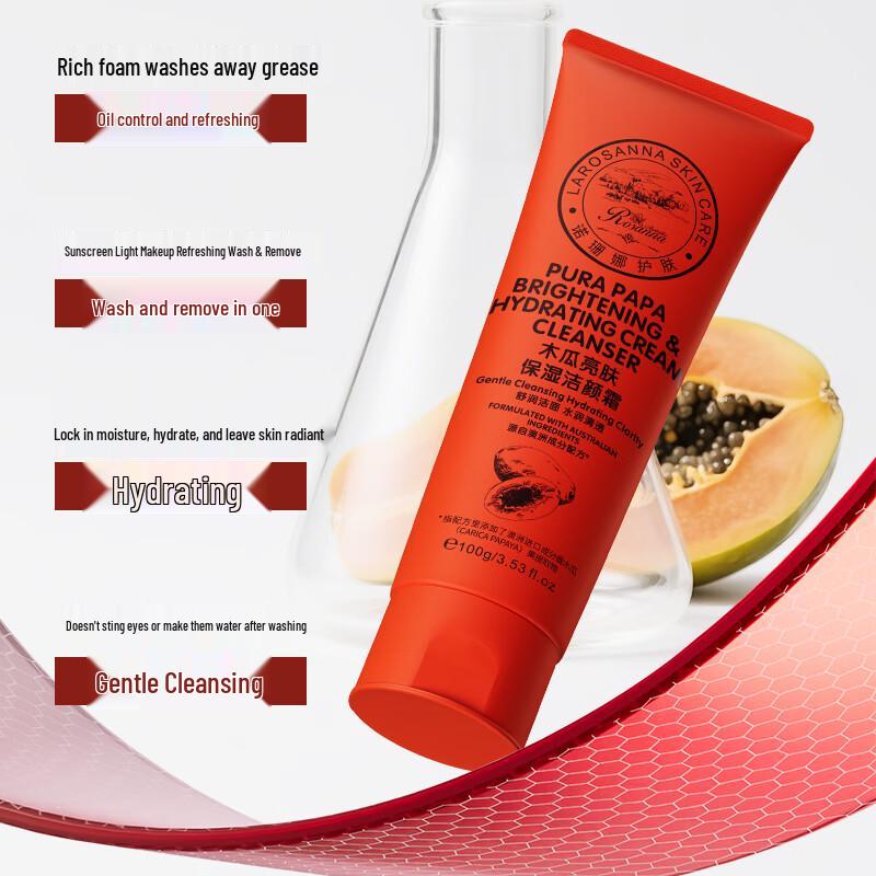 Larosanna Papaya Brightening Amino Acid Cleanser