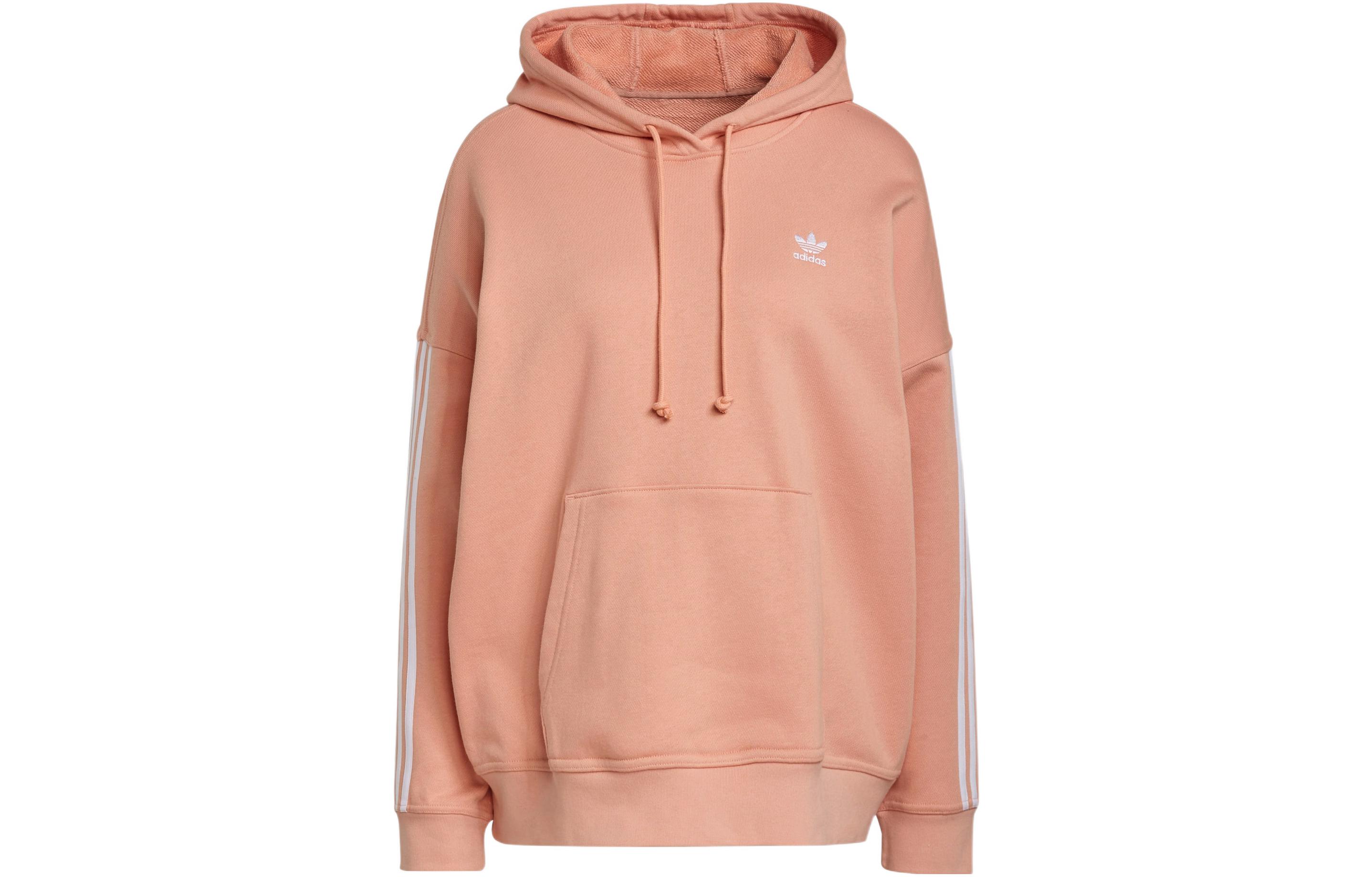 Adidas Originals ADICOLOR CLASSICS HOODIE Sweatshirt Women s Orange H37803 34