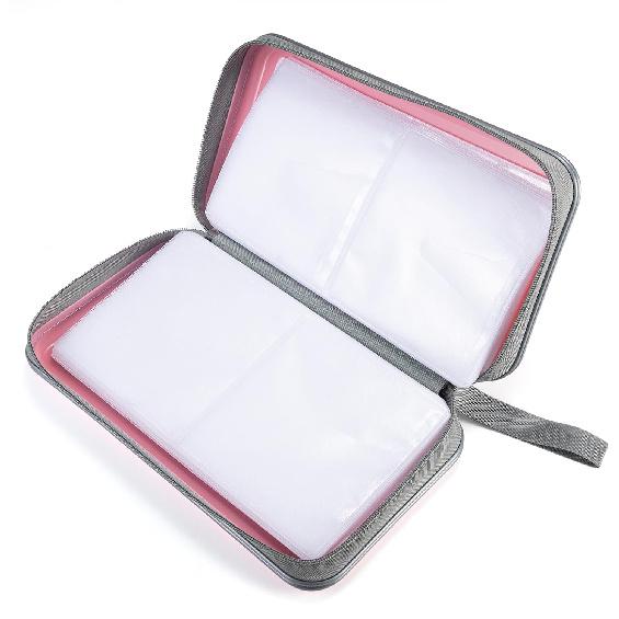 DVD Case, 96 Capacity CD Case Portable CD Holder Storage Hard Plastic DVD Wallet Holder Organizer For Car
