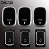 Smart Wireless Doorbell with Long-Range Remote Control, Ideal for Homes and Elderly Assistance