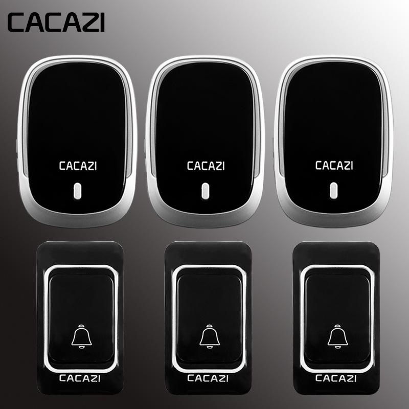 Smart Wireless Doorbell with Long-Range Remote Control, Ideal for Homes and Elderly Assistance