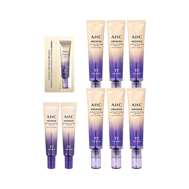 

AHC Крем для глаз Лифтинг T7 40 мл x 6 + 12 мл x 2 + Образец AHC Eye Cream Line Tightening 6+2+1 Set