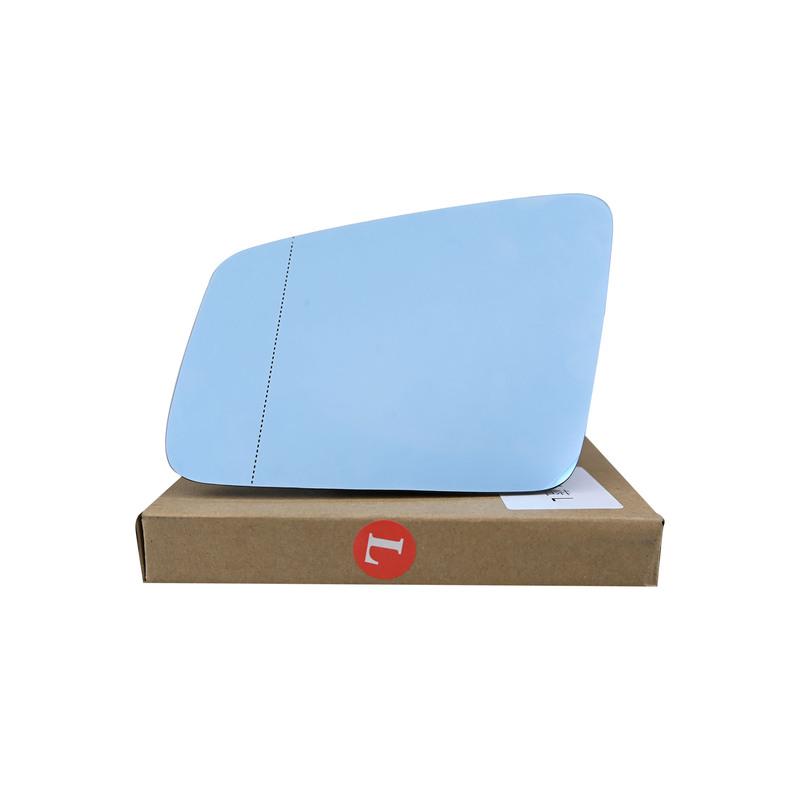 For Mercedes-Bnez GLA GLK W221 W212 W204 Heated Left Right Side Mirror Blue Rearview Glass Wing Glass Lens