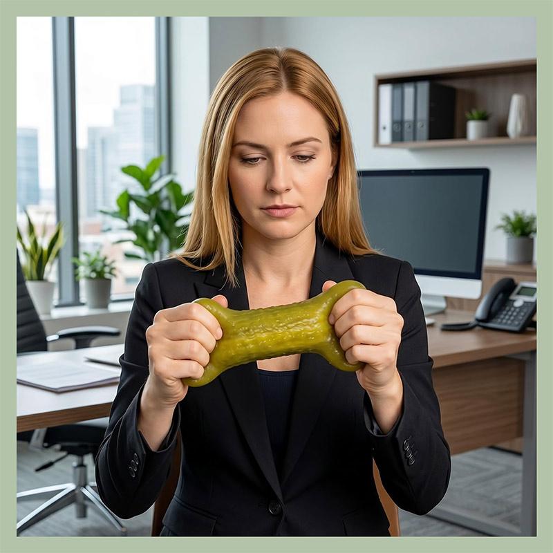 Jumbo Pickle Squishy Stress Relief Set Jumbo Pickle Squishy Big Cucumber Squeeze Slow Rising Squeeze Stress Relief for Adults