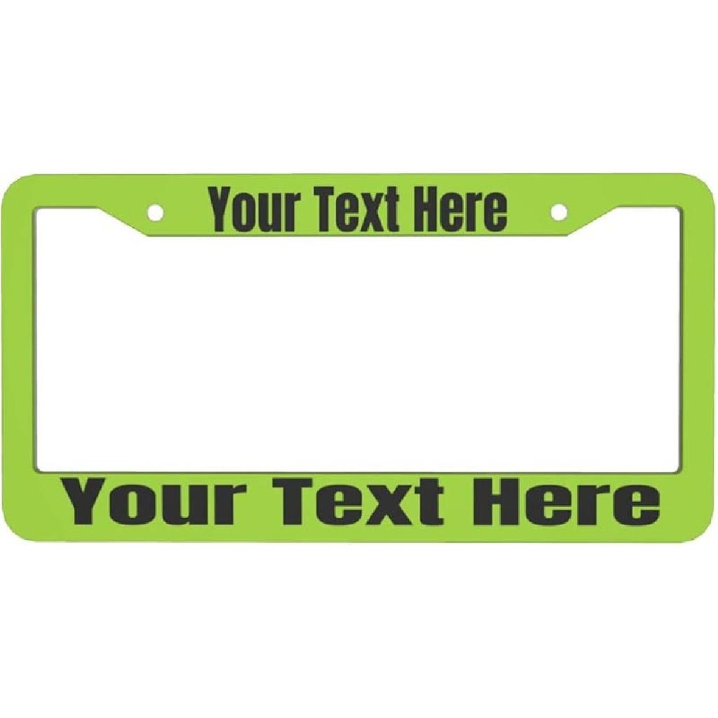License Plate Frame Personalized License Plate Frame for Cars License Plate Frames Customized Design License Plate Holder Customize Funny Car