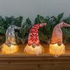 Cartoon Christmas Luminous Pendant Exquisite Christmas Gnomes Plush Doll  Merry Christmas Decor