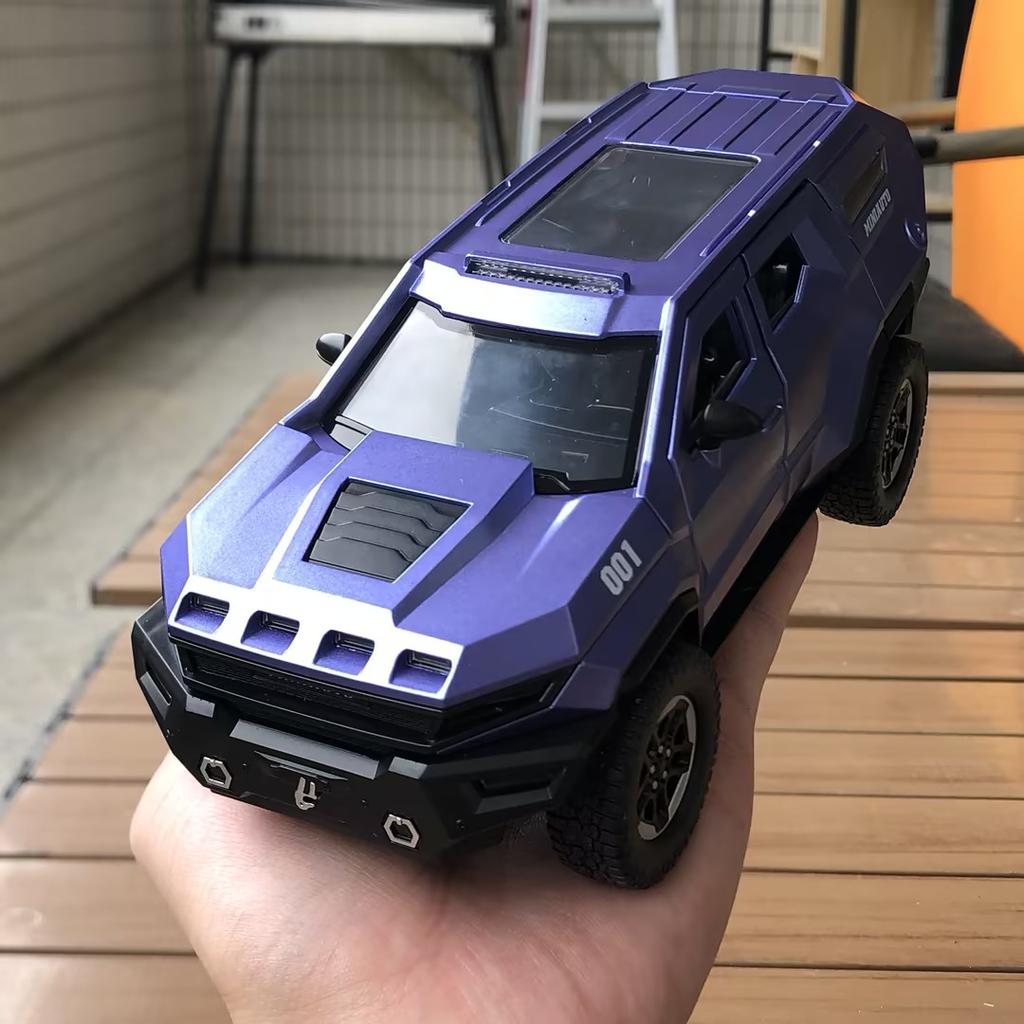 1:24 Rezvani Vengeance Armored Vehicle Alloy Metal Diecast Model Car Desktop Display Decorations Birthday Home Trendy Ornaments