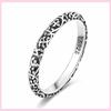NEW Fashion 925 Silver Simple Infinity Finger Ring For Women Sparkling Twisted Stackable Rings Popular Anillo Engagement Jewelry