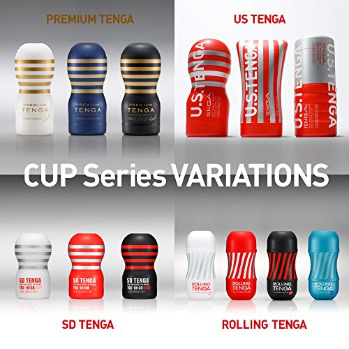 TENGA Rolling Head Cup Complete Set 3 Types Standard Soft Hard