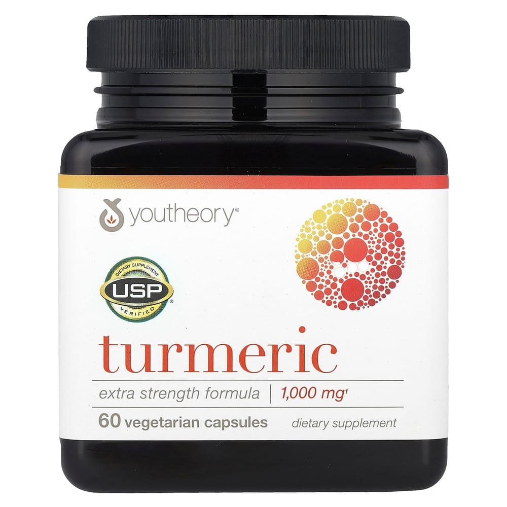 

iHerb Turmeric Extra Strength Formula 1000mg Veggie Capsules, 60 Count (500mg per capsule) 60 pcs - 1 ea
