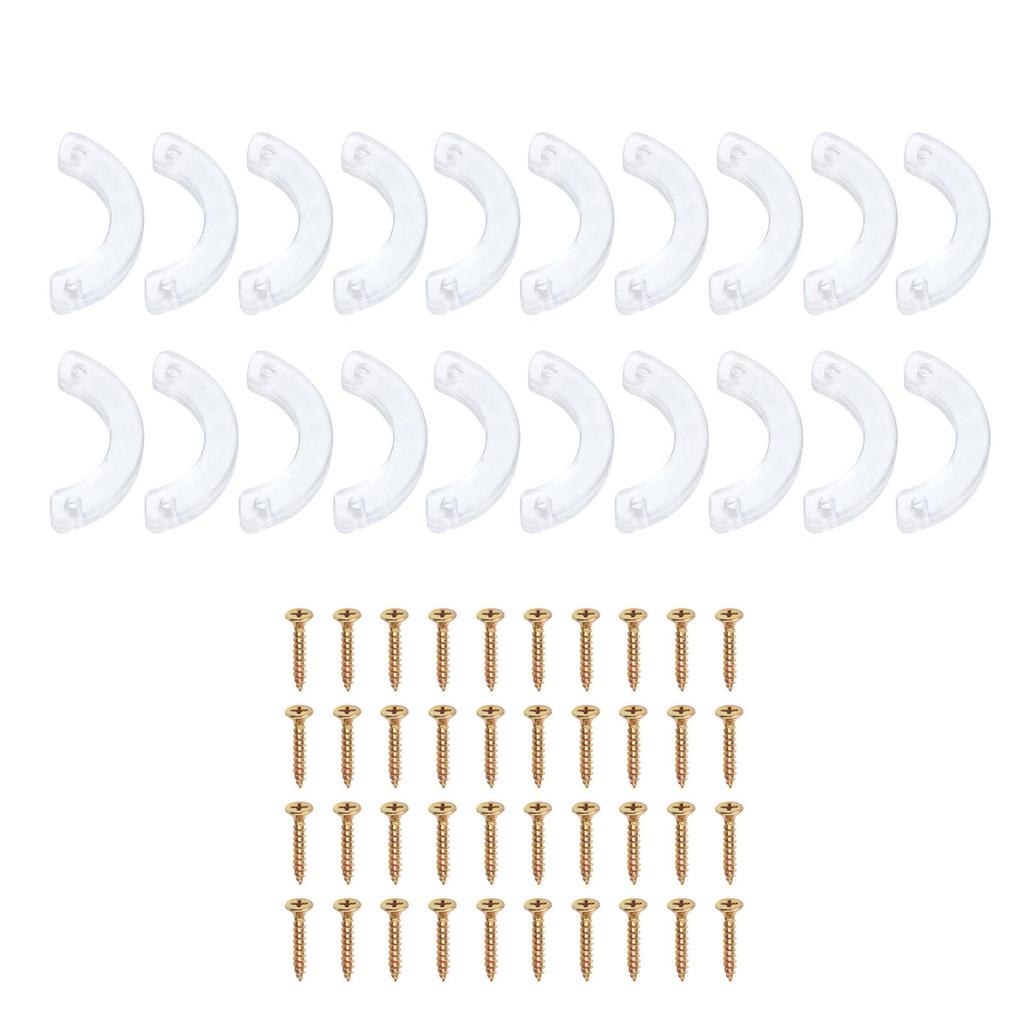 Pack of 250 Convenient Solution Easy To Use Drawer Repair Tool Not Slip Clip Set for Loose Drawers Fix & Stabilize Easy