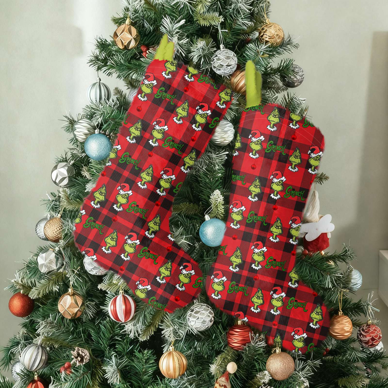 

Рождественские чулочные украшения Подвески для украшения рождественской елки One Size