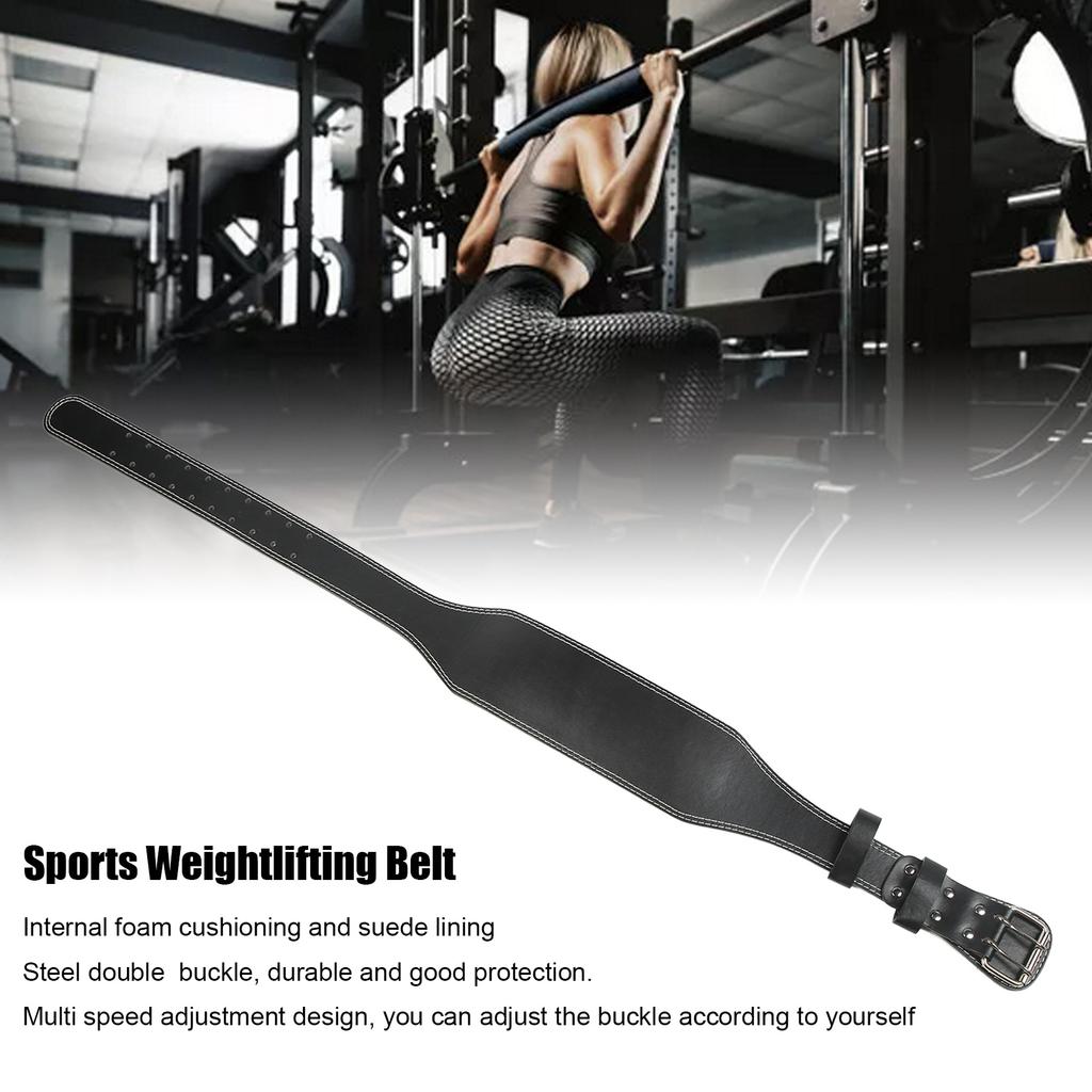 Weightlifting Waist   Belt Widen Sports Waist Support Fitness Belt for Rowing Squat Deadlift