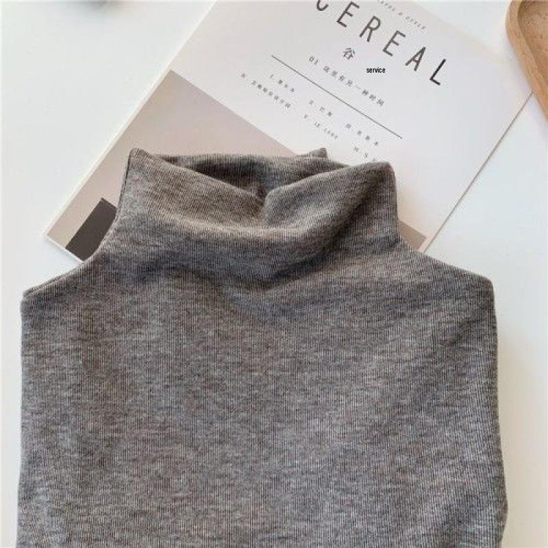 

Женский флисовый термотоп с полувысоким воротом - Приталенный крой, длинный рукав для осени и зимы S (75-90 jin)