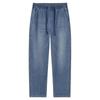 Hotwind Men's Loose Elastic Waist Jeans