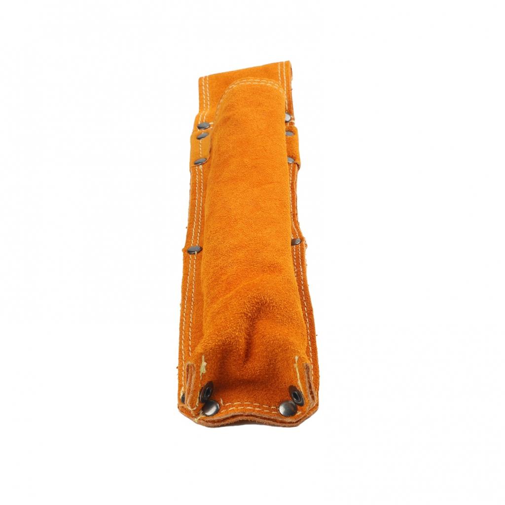 Wear-resistant Welding Rod Bag Belt Electrode Holder Cowhide Leather