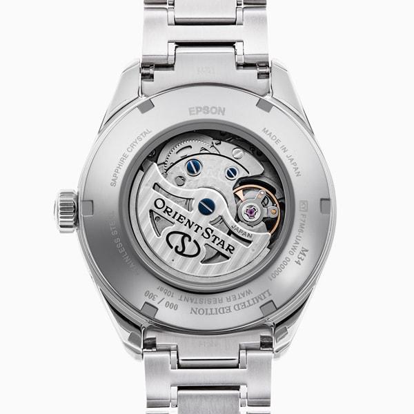Orient RK-AY0201A (עכשווי M34 F7 Mechanical Moon Phase מתכת גברים מוגבלת) שעון עגול