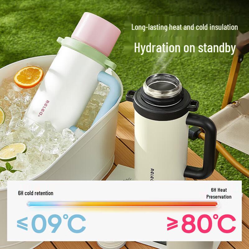 Wushengwu 316L Stainless Steel Portable Travel Thermos