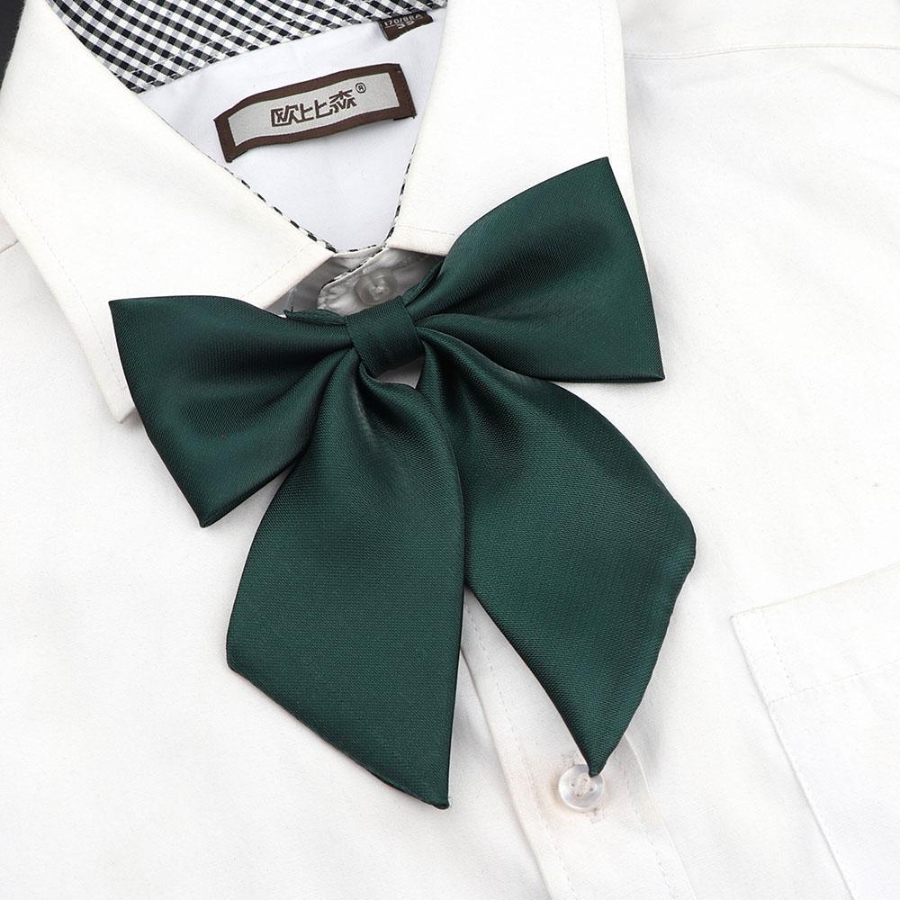 Perfect Match Colorful Women‘S Shirts Bowtie Ladies Girl School Wedding Party Bowknot Pink Bule Black Classic Butterfly Knot Suits Accessories