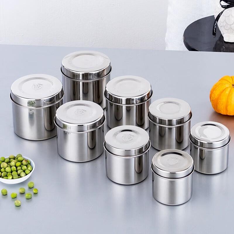Huihuang 304 Stainless Steel Square Food Storage Container with Plastic Lid