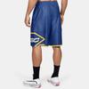Under Armour Ležérne basketbalové priedušné šortky Pánske šortky Kráľovská modrá 1354211-400