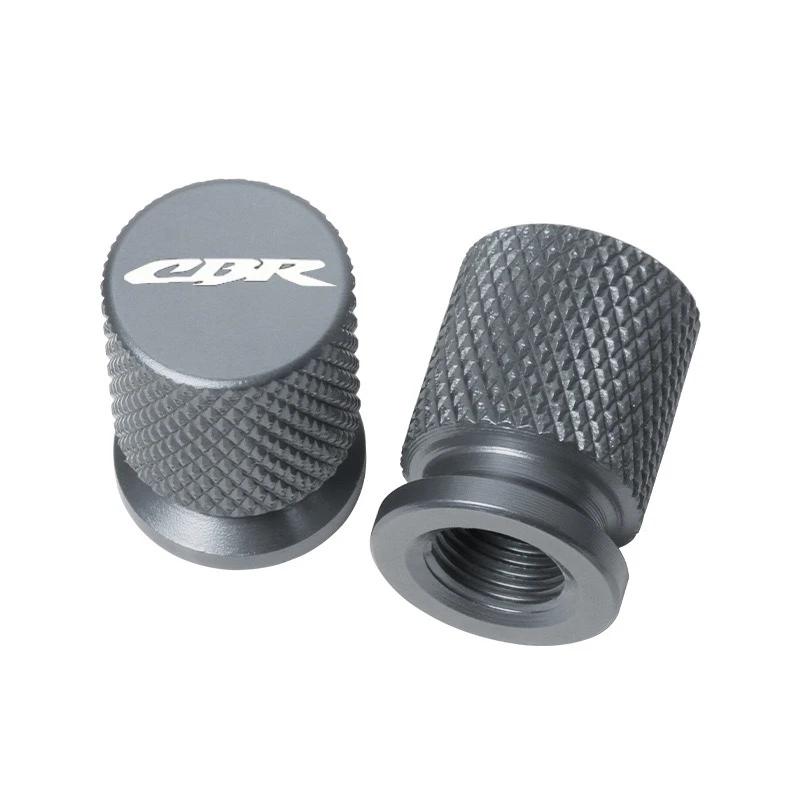 APT5 CBR Motorcycle Tire Valve Air Port Stem Cover Cap Plug CNC Aluminum Accessories For Honda CBR125 250 250R CBR600 F2 F3 F4 F4i