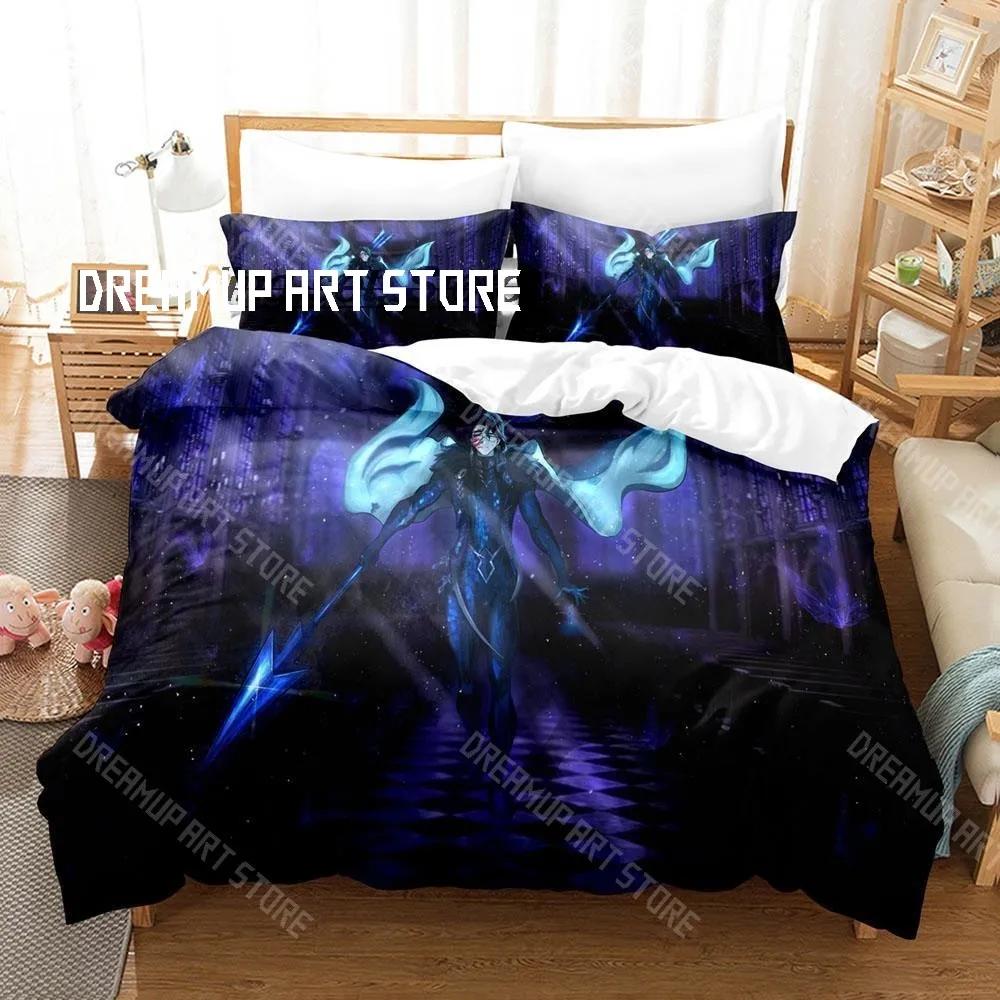 3D Print Genshin Impact Colombina Damselette Bedding Set Single Twin Full Queen King Size Bed Set Aldult Kid Bedroom Duvetcover