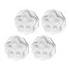 4Pcs Self Adhesive Casters Wheel 360 Degree Rotation Sticky Pulley Sliders Appliance Rollers for Kitchen Appliances