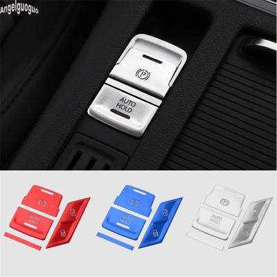 Styling For Volkswagen CC VW Arteon 2017- Car Central Handbrake Auto Hold P Button Door Lock Switch Decoration Cover