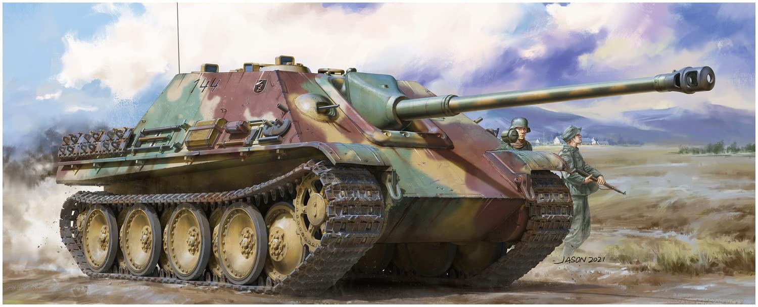 

Vespid Model 1/72 Немецкий тяжелый истребитель танков Jagdpanther G1 Sd.Kfz.173 Поздняя модель Пластиковая модель VPM720010