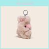 Faux Rabbit Fur Keychain With Soft Plush Texture For Girls And Teens