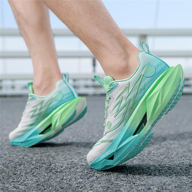 New Autumn Lightweight Mens Womens Sports Shoes Marathon Training Running Shoes Outdoor Support Wear-resistant Walking Shoes