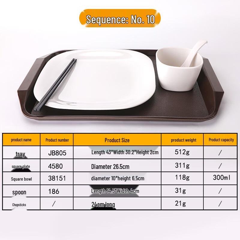 Qianxing Melamine Tableware Set