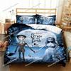 Love Animated Film Corpse Bride Bedding Set Singletwin King Duvet Cover Home Bedroom Decor Bedspread Pillow Cover