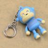 Kawaii Children Car Cute Cartoon Gift Bags Accessories Toy Keychain Keyring Monkey with LED Light